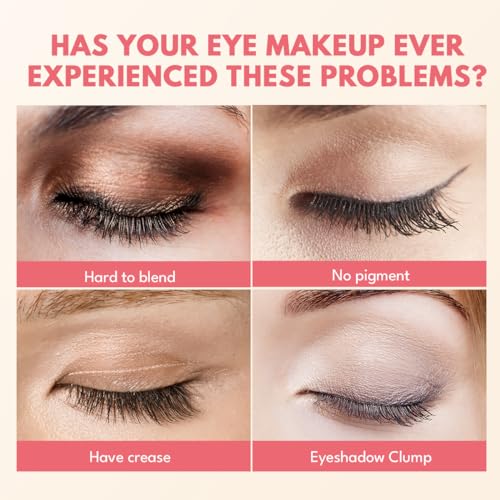 imakeupnow Eyeshadow Primer Base Long-Lasting Cream Eye Makeup Primer Matte, Waterproof Eye Base for Vibrant, Eyeshadow Concealer For All Skin Type, 0.35oz/count