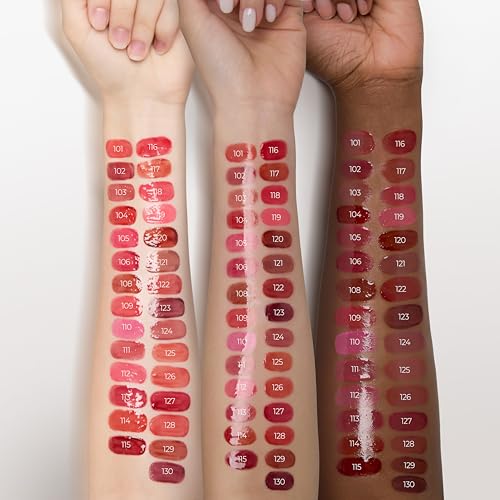 Laka Fruity Glam Lip Tint Mini, Glowing Lip Stain with Wide Color Spectrum, Hydrating & Lightweight Texture, Long-Lasting Bold Stain, Non-Sticky, Vegan, K-Beauty (#102 Dewy)