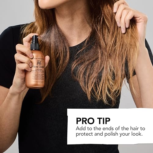 Bumble and bumble. Heat Shield Thermal Protection Hair Mist | Frizz Control, Damage Repair, Heat Protection Spray, Color Safe | Curly, Wavy, Straight