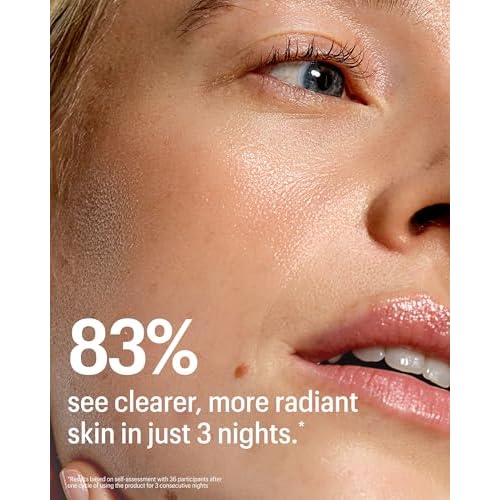 Allies of Skin Multi Acids & Retinoid Sleeping Facial | Exfoliating Overnight Glycolic Acid & AHA Peel | Resurfacing Anti-Aging Treatment For Fine Lines | Unclog Pores and Treat Blackheads 1.6 fl oz