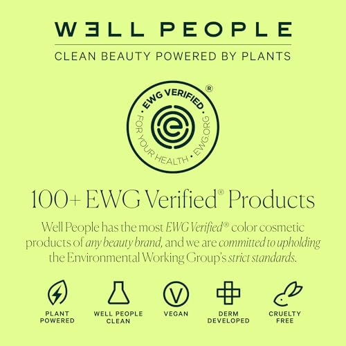 Well People Lush Lip Tinted Oil, Moisturizing Lip Oil For Nourishing & Conditioning Lips, Adds Sheer Color, Vegan & Cruelty-free, Soft Peony