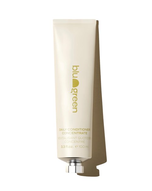 BLU & GREEN Daily Conditioner Concentrate, Lightweight Cream Formula, Moisturizes, Softens & Strengthens, Vegan, Cruelty-Free, Plastic-Free & Travel-Friendly, 100ml