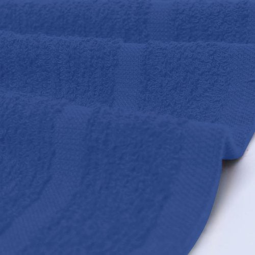 Avalon Towels Cotton Washcloths – (Pack of 60) Size 12x12 Inches, 100% Ring Spun Cotton, Soft & Absorbent Face Towels, Gym Towels, Hotel and Spa Quality, Reusable Fingertip Towels (Blue)