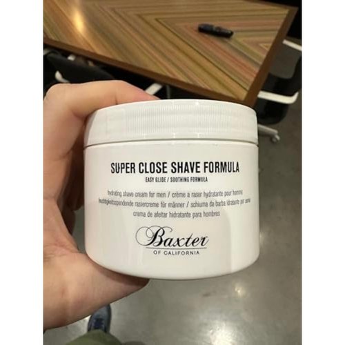 Baxter of California Super Close Shave Formula for Men | Easy Glide| Soothing Formula | Tea Tree Oil, Witch Hazel & Peppermint | 8 oz