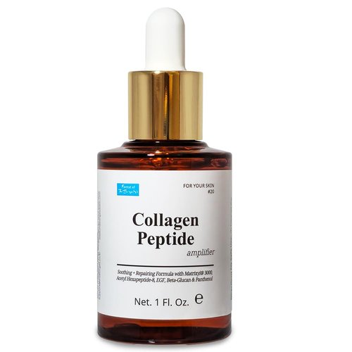 Forest of the Borges’s Collagen Peptide Serum – Matrixyl 3000, Argireline, EGF – Lightweight Daily Face Serum, Fragrance-Free, Vegan (1.0 fl. oz.)