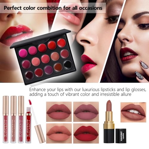 Makeup Kits Makeup Kit for Women Full Kit Makeup Sets for Teenagers Teen Girls Foundation Eyeshadow Makeup Bag Makeup Gift Set for Teens Women