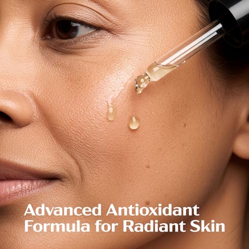 Lanmeri Ceuticals 15% Vitamin C + E + Ferulic Serum: Vitamin C Serum for Face with Vitamin E, Ferulic Acid ? Brightening, Anti-Aging, Anti-Wrinkle & Hydration ? for Dark Spots & Uneven Skin (1 fl oz)