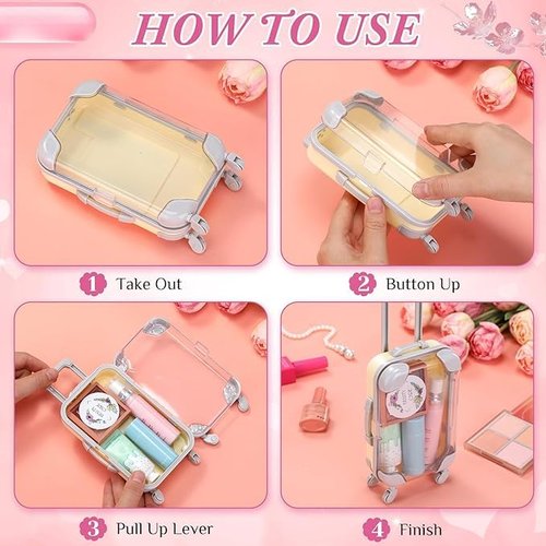 Amzmam 3D Magnetic Eyelashes Natural Look, Reusable with Easy to Wear and Remove，Waterproof