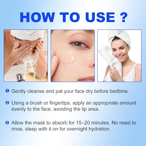 Hyaluronic Acid Powder, Pure Hyaluronic Acid Powder for Skin & Face, Cosmetic Grade, Low Molecular Weight, Water-Soluble DIY Facial Serum for Face Hydration & Moisture (1PCS)