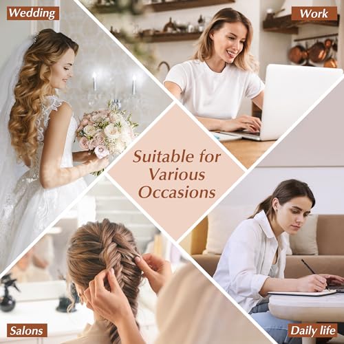 Bobby Pins 360 Pcs Brown Blonde Black Hair, 2 Inch Premium Secure Hold, Bulk with Storage Box, Women & Girls Styling