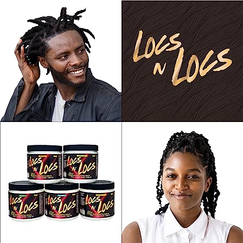 Taha Locs & Locs Gel - 5X Super Extra Hold, Natural & Non-Damaging for Locs, Braids, Twists - 16 Oz (Lemongrass, 1 Pound(Pack of 1))