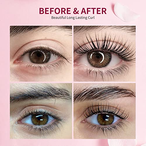 2025 Upgraded Fast Perm Lash Lift Kit Eyelash Perm Kit Eyelash Coating Lotion (Quantity: 10 Packs)