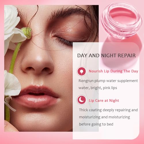 8PCS Bee Lip Balm Honey Pot, Fruit Moisturizing Propolis Lip Mask, Lip Mask Overnight Propolis Moisturizing Lip Balm Hydrating Prevention Dry and Crack Lip Scrubs Exfoliator Lip Wrinkle Care Products