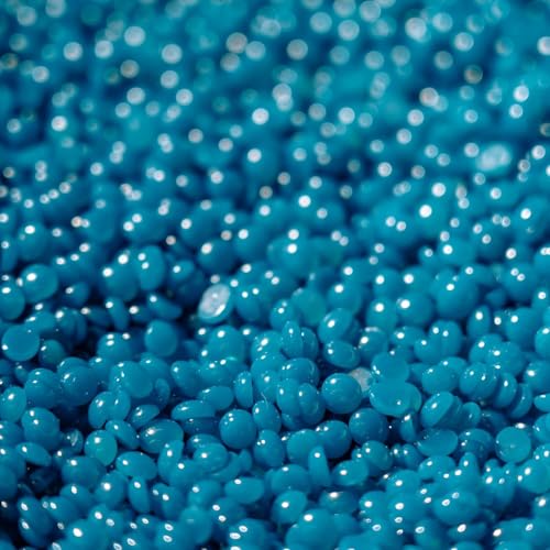 KoluaWax Hard Wax Beads for Hair Removal ? Coarse Hair Formula ? Face, Brazilian, Underarms, Back Chest, Bikini Waxing ? Sea Salt & Surf, 1lb Refill for Wax Warmers & 10 Large Applicator Sticks 2 Pack