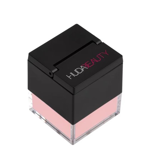 Huda Beauty Mini Easy Bake Loose Baking & Setting Powder - Cherry Blossom Cake (fair to medium with true pink undertones) 0.21 oz / 6 g