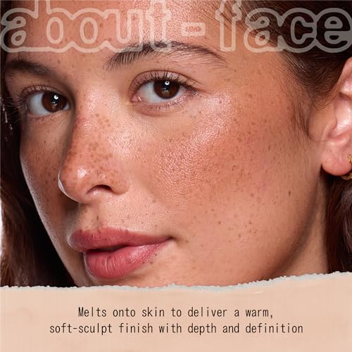 about-face Beach Freak Bronzer Stick Surf Curse? Ultra-Creamy, Vegan Bronzer & Contour Stick with Skincare Benefits ? Dewy Finish ? Hydrating Formula with Daikon Seed Extract ? Medium