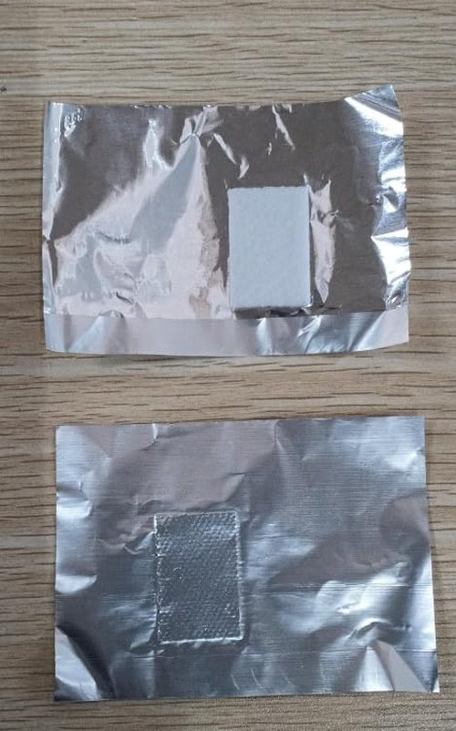 1000 Pcs Polish Remover Foil Wraps with Pre Attached Lint Pad for Removing, Silver