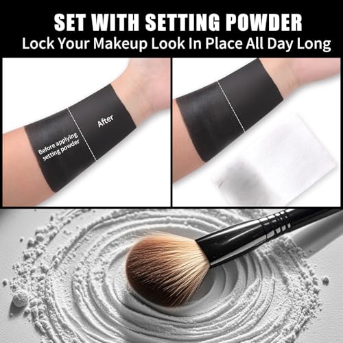 Clown White Face Paint Stick, Portable Eye Black Stick for Sports, Full-coverage Cream Face Paint for Halloween SFX Makeup Cosplay Joker Costume Parties, Cream Grease Sticks