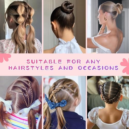 Hair Wax Stick Accessories, 500 PCS Clear Hair Elastics for Kids Women, 3 Pcs Hair Brush for Girls, 2 Hair Loop Styling Tools