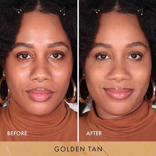 Wander Beauty Dualist Matte and Illuminating Concealer Makeup - Golden Tan - Dual-Ended Matte & Liquid Concealer Stick - Full Coverage Formula to Brighten, Firm & Hydrates Under Eyes - 0.28 fl oz