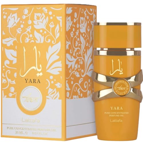 Lattafa Yara Tous ? Fruity, Tropical, Floral, Musky ? Pure Concentrated Perfume Oil Long-Lasting Fragrance for Women, 0.67 Ounce / 20 ml