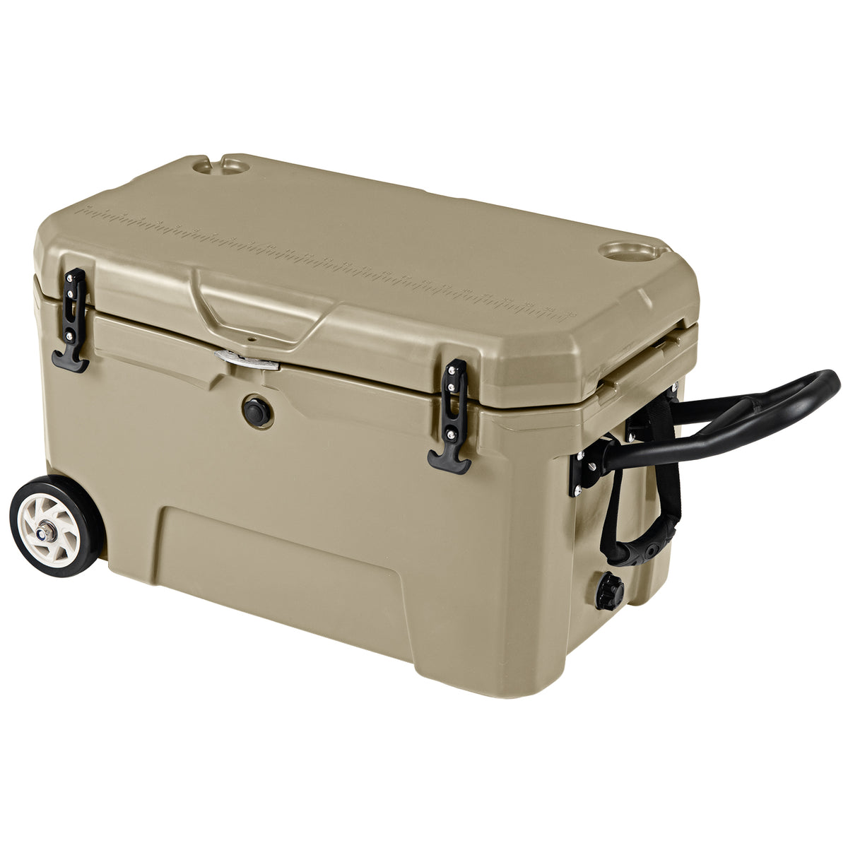 75 Quart Portable Hard Cooler with 6-Day Ice Retention and Wheels