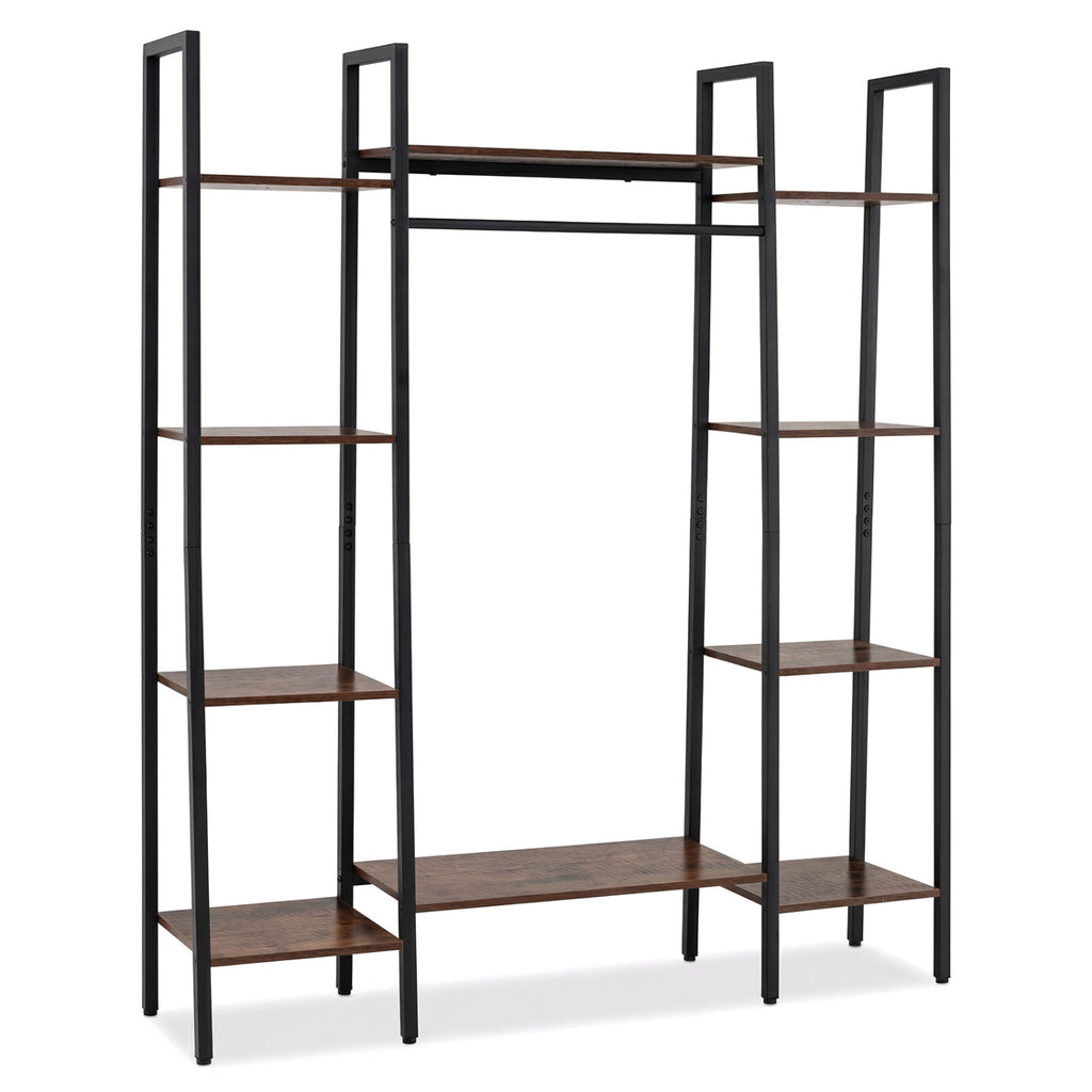 55.5 inch Tall Plant Stand 10-Tier Rack with 16 Colors LED Strip