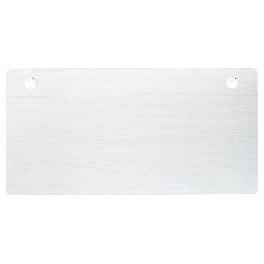 55 x 28 inch Tabletop for Standard and Standing Desk Frames - White