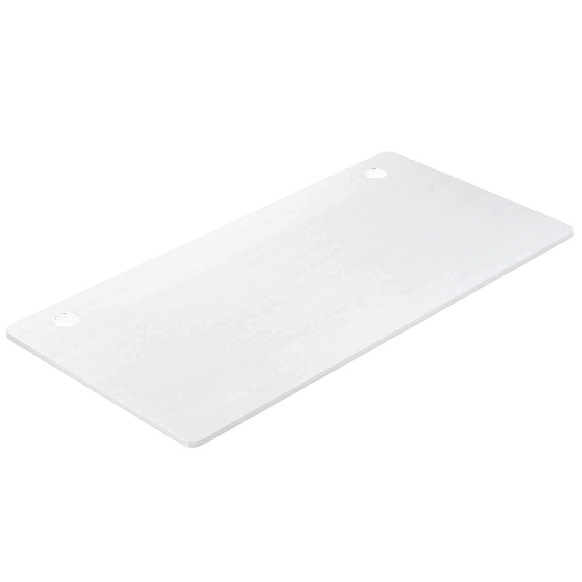 55 x 28 inch Tabletop for Standard and Standing Desk Frames - White