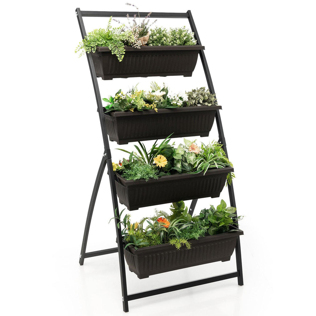 4-Tier Vertical Raised Garden Bed Planter - Variant M