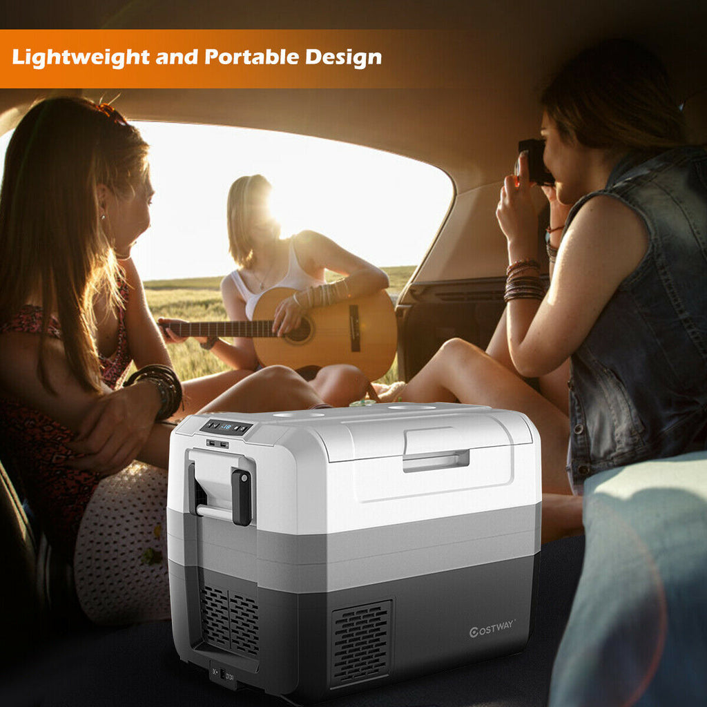 58 Quart Portable Electric Car Cooler
