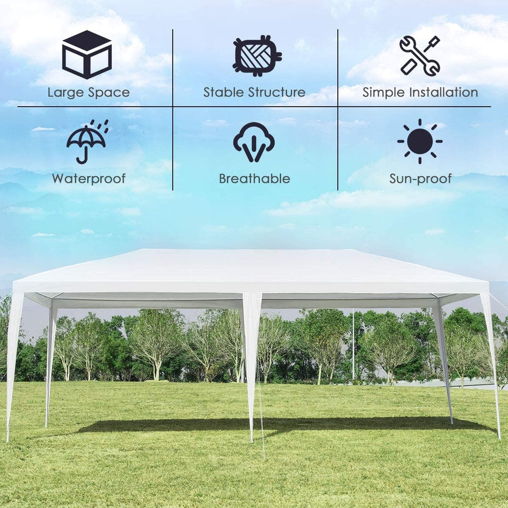 10 x 20 Feet Waterproof Canopy Tent - No Sidewalls