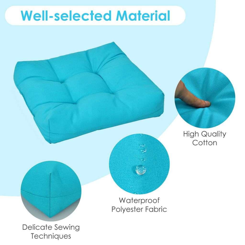 21 Inch x Patio Chair Seat Cushion Pads for Indoor and Outdoor
