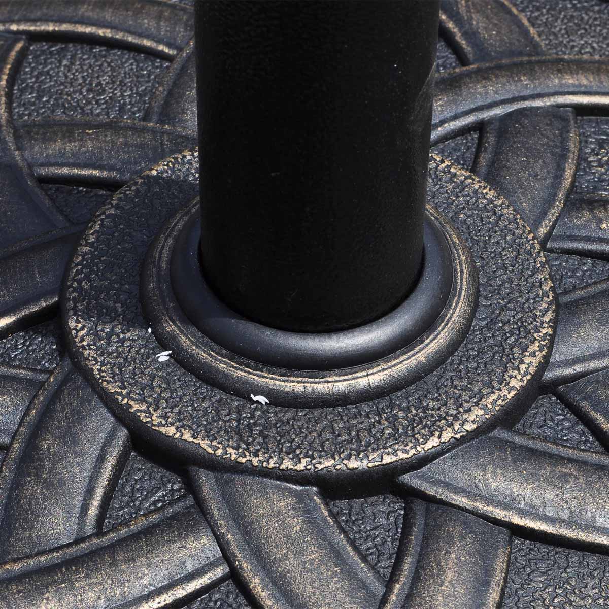 22 Inch Round Umbrella Base Stand - Heavy Duty