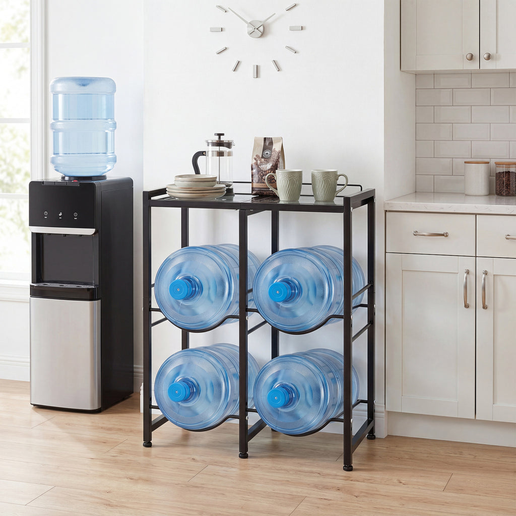 5 Gallon Water Jug Holder for 4 Bottles