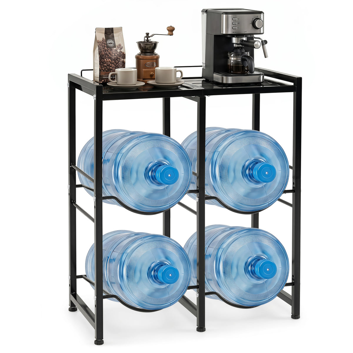 5 Gallon Water Jug Holder for 4 Bottles