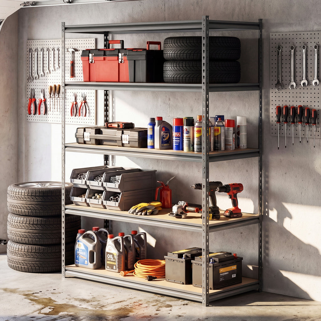 5-Tier Garage Shelving Unit 2200 LBS - 1 Piece