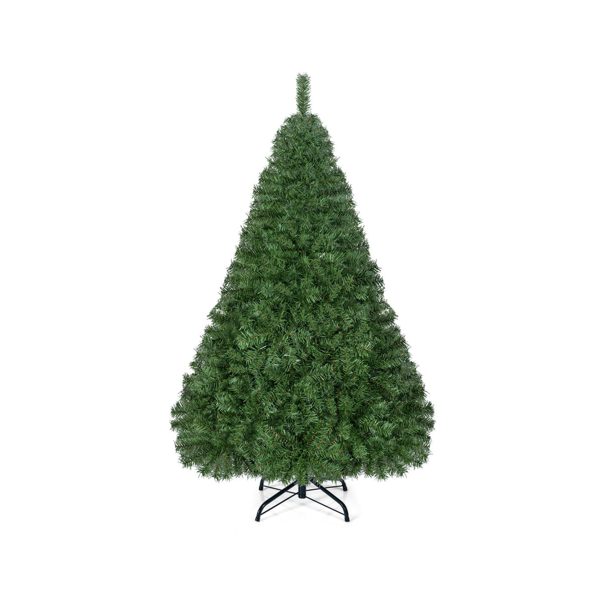 Costway 5ft Artificial Christmas Tree with 519 PVC Branch Tips - Full Green, Hinged & Flame-Retardant, Easy Assembly - Variation of THIS listing