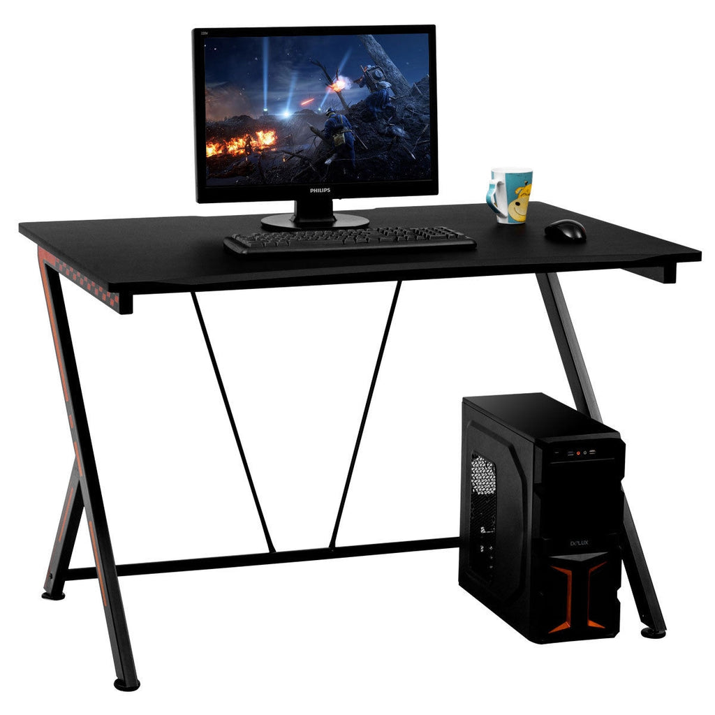 Modern Computer Desk for Small Spaces - Ergonomic Study Desk