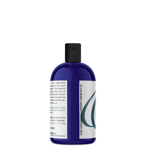 Dr Joe Lab Tamanu Oil 8 oz Pure Natural Cold Pressed Unrefined Extra Virgin Tamanu Nut Oil - for Hair Skin Body Nail and Beard - Moisturizing, Soothing, Hydrating, & Nourishing