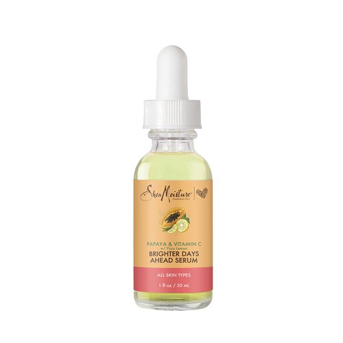 SheaMoisture Hyaluronic Acid Serum for Dry Skin and Papaya Vitamin C Serum Skin Treatment Bundle