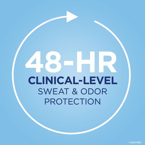 Secret Clinical Strength Antiperspirant and Deodorant Clear Gel, Stress Response, 1.6 Oz. (Pack of 4)