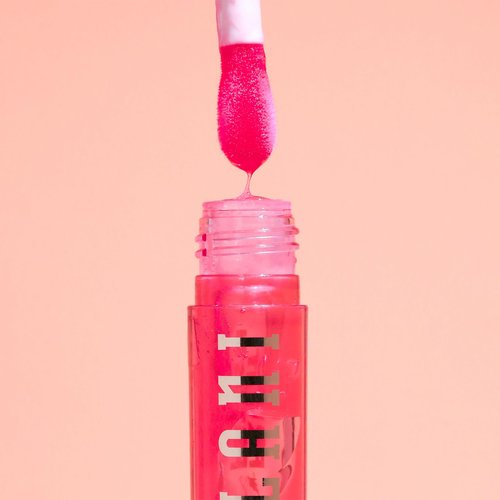 Milani Fruit Fetish Lip Oil Collection - 4 Pack Bundle - Strawberry Melon, Raspberry Peach, Cherry Lime & Passionfruit Coconut