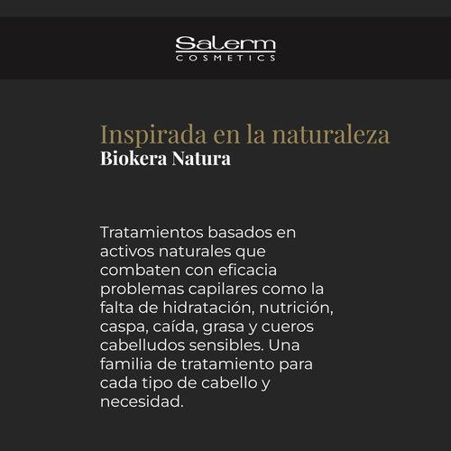 SALERM Biokera Natura Shampoo for Treated Hair, 1000 Milliliter