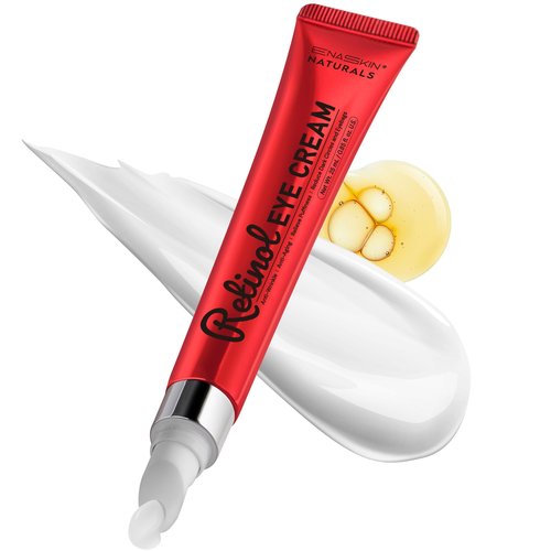 EnaSkin Retinol Anti-Aging Eye Cream: Instant Under Eye Bags Treatment & Rapid Wrinkle Repair - Tightening & Reduce Puffiness for Women, Day & Night, 0.85 fl.oz