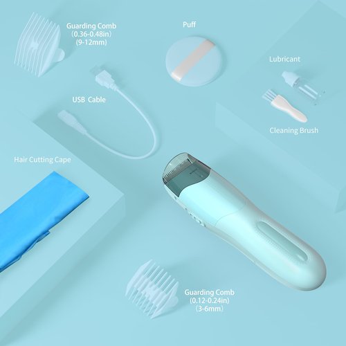 Favrison Vacuum Hair Clippers for Kids & Men, Electric Haircut Kit with Dual Motor Power, Cordless Professional Hair Trimmer, IPX7 Waterproof & Rechargeable