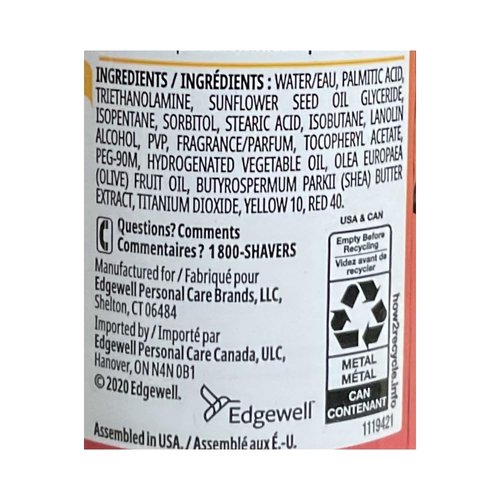 Skintimate Vanilla Sugar Shave Gel for Women | Skintimate Shaving Cream for Women, Womens Shaving Cream, Shave Cream, Shaving Foam, Womens Shave Gel with Vitamin E & Shea Butter, 7oz - Pack of 6