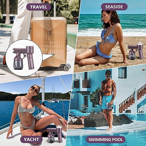 Portable Spray Tan Machine Professional Cordless Self Tanning Gun Rechargeable and Handheld Perfect for Home Salon DIY Mobile Travel and Beach