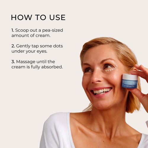 Yepoda The Eyes Cream, Hydrating Eye Cream With Plant-Based Snail Slime Alternative, Reduces the Look of Puffiness & Deeply Hydrates the Skin, Vegan Korean Eye Cream for All Skin Types, (0.50 FL. OZ.)