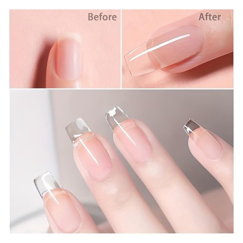 Finger Secret Shiny Nail Extension Gel,Poly Gel 12-Colors Set,New Upgrade Shiny Style Multiple Extension Poly GeL Nail Combinations Shine Your Life